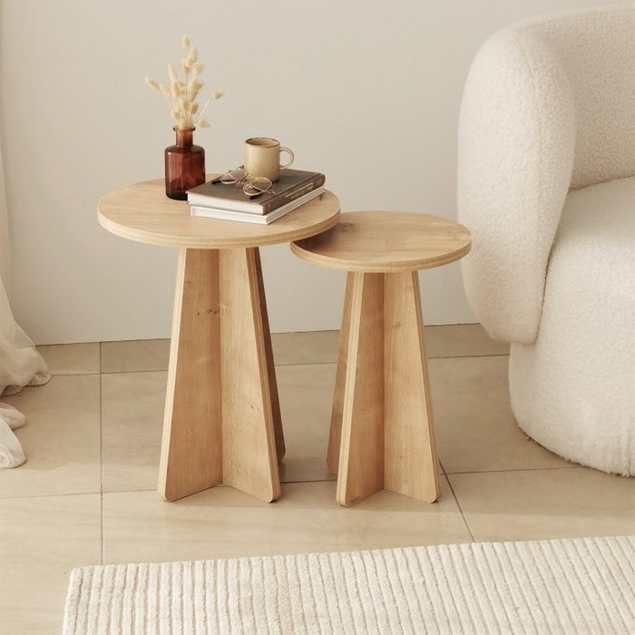 Hanah Home Mushroom - Sapphire Oak Hanah Home Mushroom - Sapphire Oak